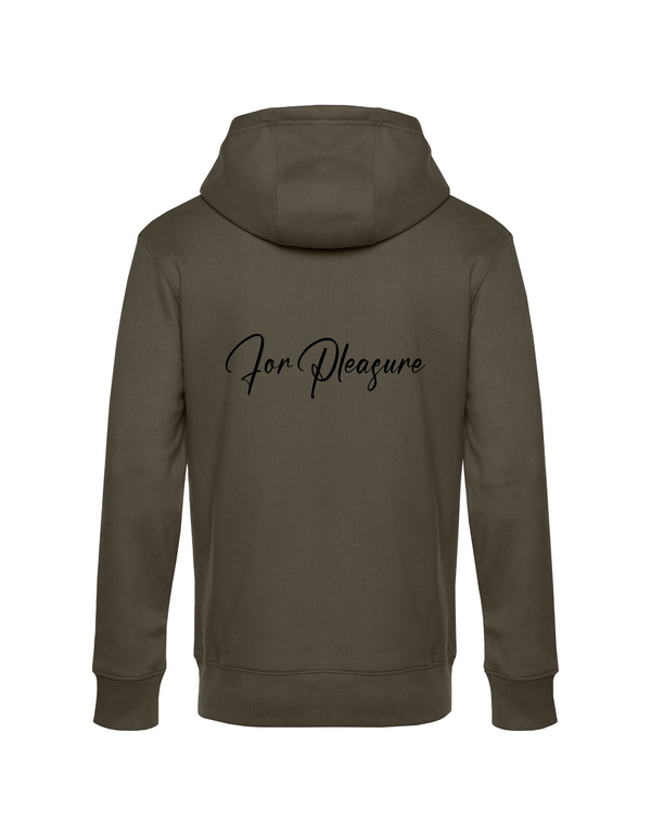 FOR PLEASURE HERREN ZIPPED HOODIE | PERSONALISIERBAR MIT DEINEM EIGENEN PFERDE- ODER TIERNAMEN, GEBURTSJAHR & BILD