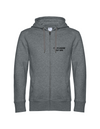 FOR PLEASURE 1986 HERREN ZIPPED HOODIE | PERSONALISIERBAR MIT DEINEM EIGENEN PFERDE- ODER TIERNAMEN, GEBURTSJAHR & BILD