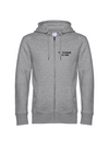 FOR PLEASURE 1986 HERREN ZIPPED HOODIE | PERSONALISIERBAR MIT DEINEM EIGENEN PFERDE- ODER TIERNAMEN, GEBURTSJAHR & BILD