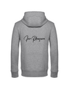 FOR PLEASURE HERREN ZIPPED HOODIE | PERSONALISIERBAR MIT DEINEM EIGENEN PFERDE- ODER TIERNAMEN, GEBURTSJAHR & BILD