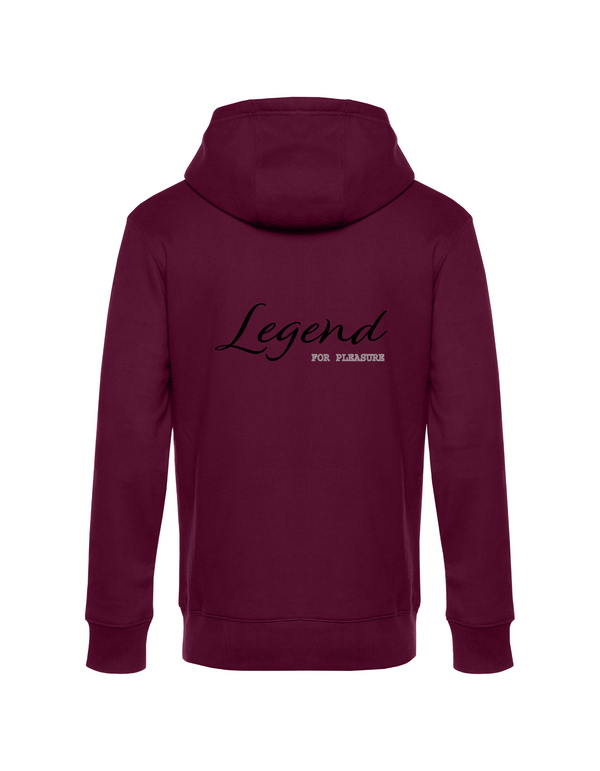 LEGEND HERREN ZIPPED HOODIE | PERSONALISIERBAR MIT DEINEM EIGENEN PFERDE- ODER TIERNAMEN