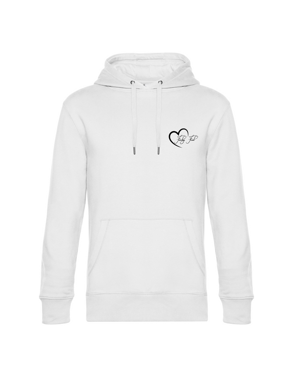 FUNKY FRED MIT HERZ HERREN HOODIE | PERSONALISIEBAR MIT DEINEM EIGENEN PFERDE- ODER TIERNAMEN