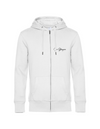 FOR PLEASURE HERREN ZIPPED HOODIE | PERSONALISIERBAR MIT DEINEM EIGENEN PFERDE- ODER TIERNAMEN, GEBURTSJAHR & BILD