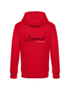 LEGEND HERREN ZIPPED HOODIE | PERSONALISIERBAR MIT DEINEM EIGENEN PFERDE- ODER TIERNAMEN