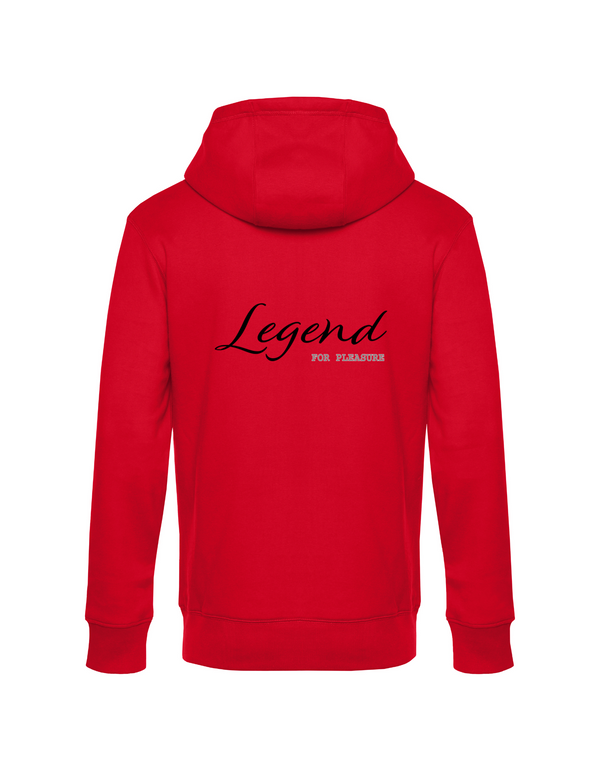 LEGEND HERREN ZIPPED HOODIE | PERSONALISIERBAR MIT DEINEM EIGENEN PFERDE- ODER TIERNAMEN