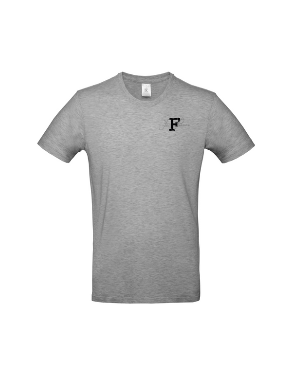 FOR PLEASURE MIT SCHWARZEM BUCHSTABEN HERREN T-SHIRT | PERSONALISIERBAR MIT DEINEM EIGENEN PFERDE- ODER TIERNAMEN