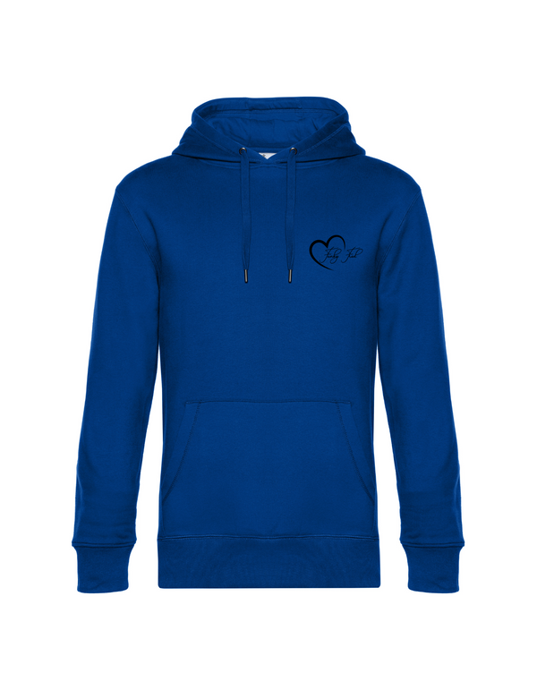 FUNKY FRED MIT HERZ HERREN HOODIE | PERSONALISIEBAR MIT DEINEM EIGENEN PFERDE- ODER TIERNAMEN