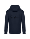 FOR PLEASURE HERREN ZIPPED HOODIE | PERSONALISIERBAR MIT DEINEM EIGENEN PFERDE- ODER TIERNAMEN, GEBURTSJAHR & BILD