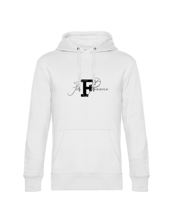 FOR PLEASURE HERREN HOODIE MIT BUCHSTABE | PERSONALISIERBAR MIT DEINEM EIGENEN PFERDE- ODER TIERNAMEN