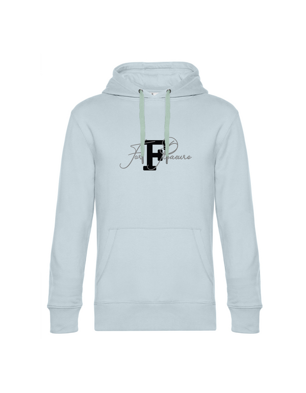 FOR PLEASURE HERREN HOODIE MIT BUCHSTABE | PERSONALISIERBAR MIT DEINEM EIGENEN PFERDE- ODER TIERNAMEN