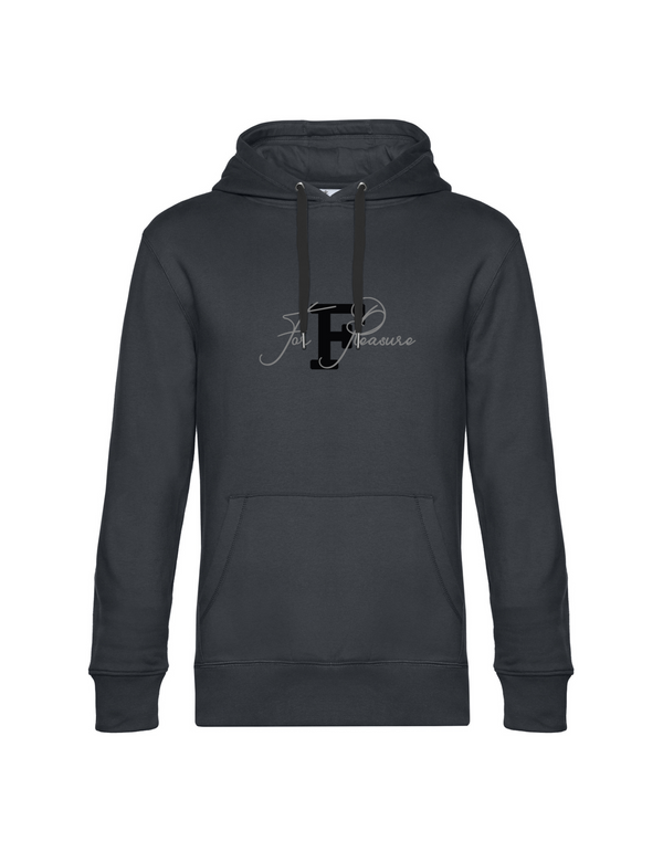 FOR PLEASURE HERREN HOODIE MIT BUCHSTABE | PERSONALISIERBAR MIT DEINEM EIGENEN PFERDE- ODER TIERNAMEN