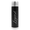 Legend | Personalisierbare Thermosflasche Schwarz